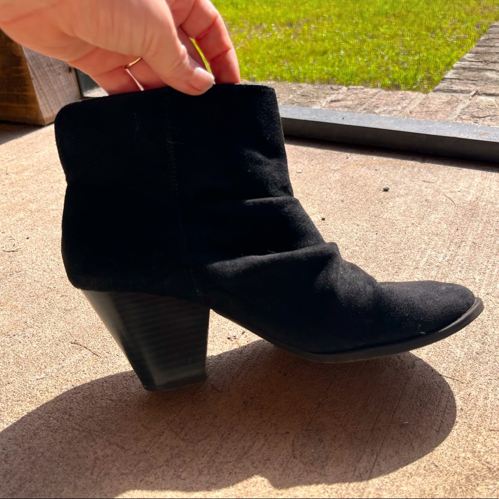 Black booties